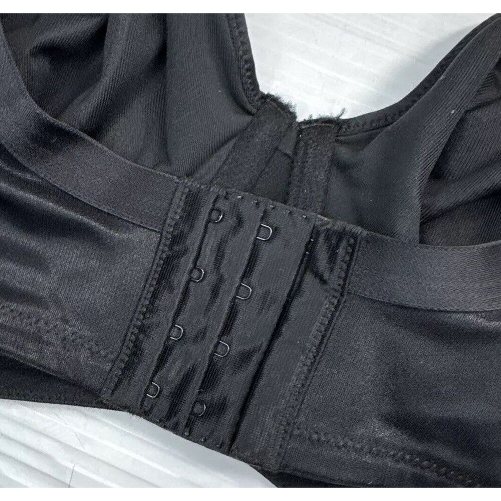 Cacique Sensual Women's Full Coverage Underwired Balconette Bra Black Sz 46DDD - Picture 8 of 12